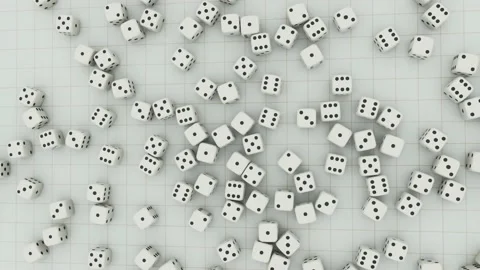 Dice Vídeos de archivo 143565605