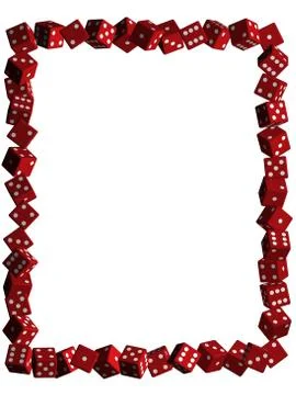Dice-frame Stock Illustration