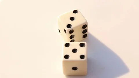 Dice gambling gamble numbers Vidéo 74144723