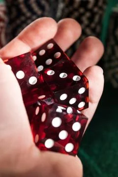Dice, gambling 스톡 사진