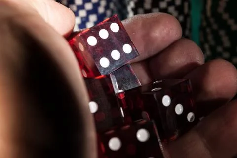 Dice, Gambling Foto stock