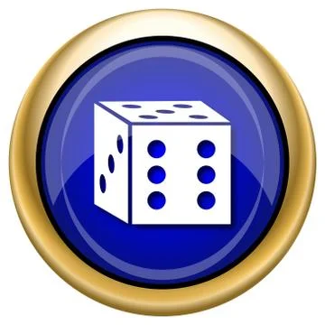 Dice icon Stock Illustration