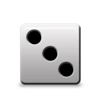Dice icon Stock Illustration