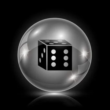 Dice icon 스톡 일러스트
