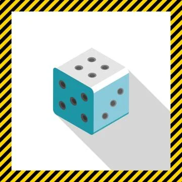 Dice icon 스톡 일러스트