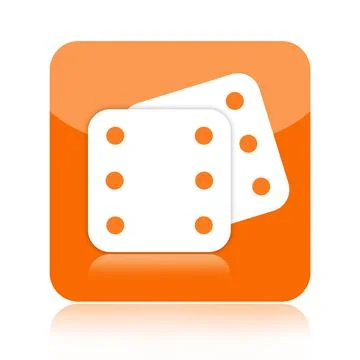 Dice icon Stock Illustration