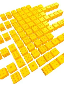 Dice Illustrazione stock