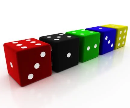 Dice Stock Illustration