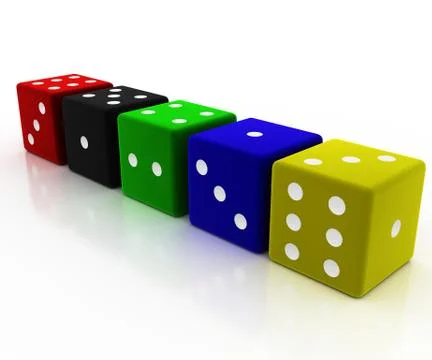 Dice Stock Illustration