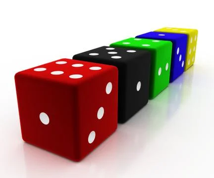 Dice Stock Illustration