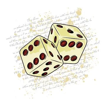 Dice Stock Illustration