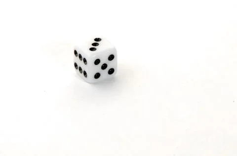 Dice isolated on white Stock Photos