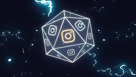 Dice Logo for After Effects 库存 After Effects