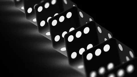 The dice. Looping footage has 4K resolution. Prores 4444. 3D Illustration. Stock Footage 102729672