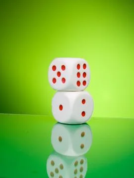 Dice Foto stock