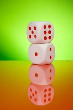 Dice Foto stock