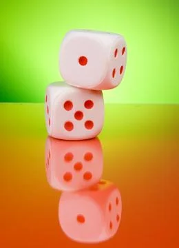 Dice Foto stock