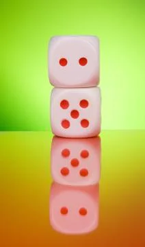 Dice Foto stock