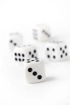 Dice Foto stock