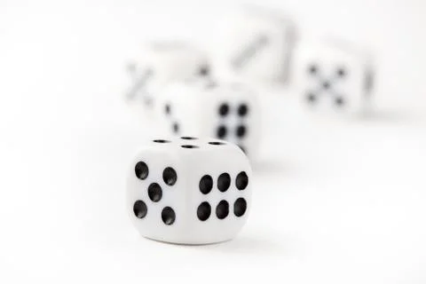 Dice Foto stock