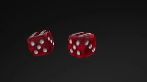 Dice Roll 1 and 6 스톡 동영상 51762964