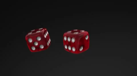 Dice Roll 3 and 4 스톡 동영상 51761294