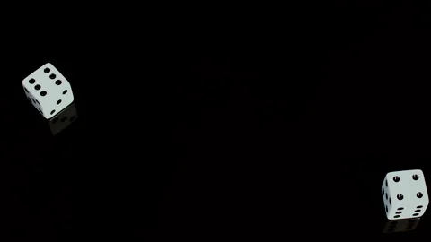 Dice Roll SIX FOUR Video stock 134572922