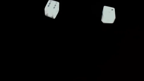 Dice Roll SIX THREE Stock-Footage 134573373