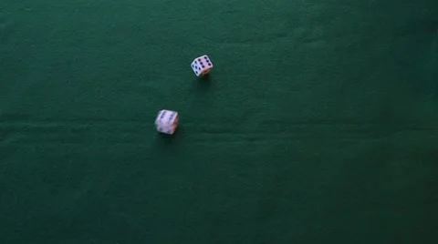 Dice Rolling a double 6 making 12. Stockbeeldmateriaal 59146232