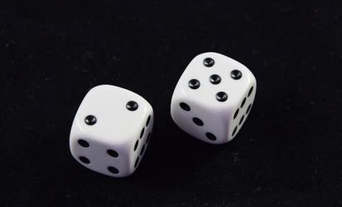 Dice Seven Stock Photos