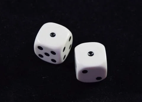 Dice Two Stock Photos