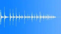 Dice on wooden surface Sound Effect