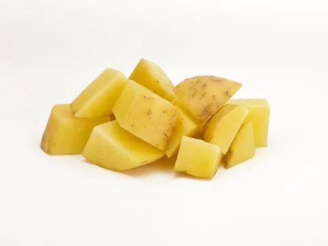 Diced Potatoes Stock Photos