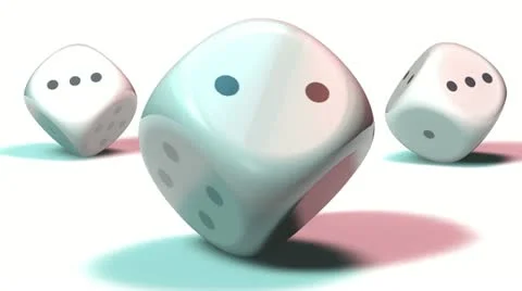 Dices background Stock Footage 19451724