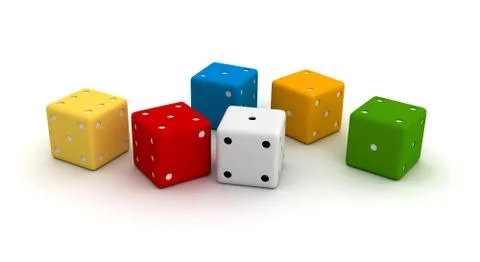 Dices Stock Illustration