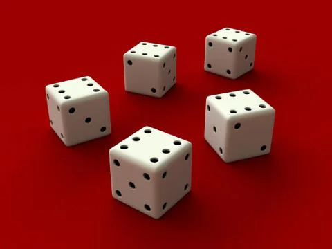 Dices Stock Illustration