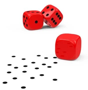 The dices Stock Illustration