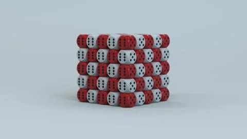 Dices Stock Illustration