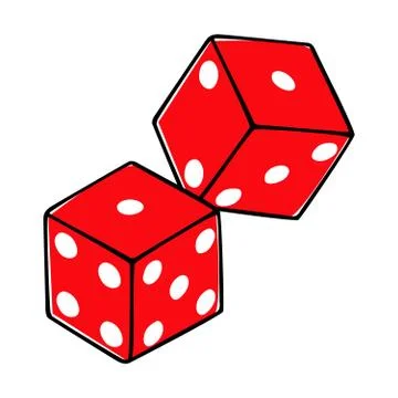 Dices Stock Illustration
