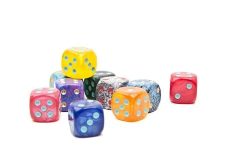 Dices Stock Photos