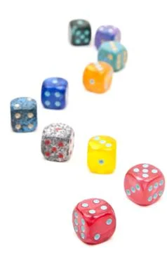 Dices Stock Photos