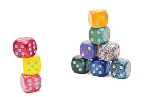 Dices Foto stock