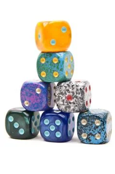 Dices Stock Photos