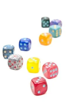 Dices Stock Photos