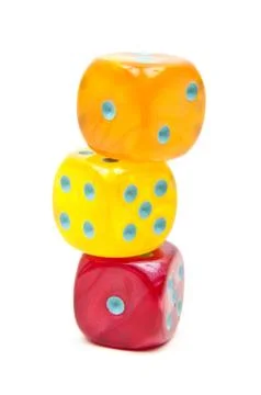 Dices Stock Photos