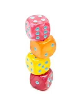 Dices Foto stock