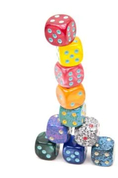 Dices Stock Photos