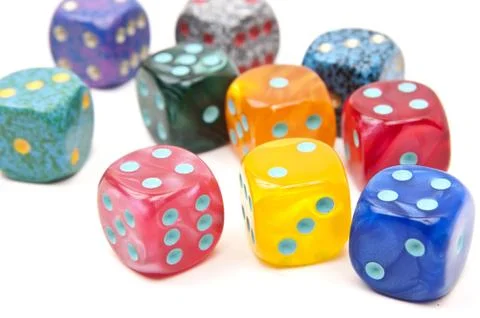 Dices Stock Photos