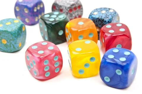 Dices Stock Photos