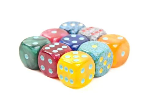 Dices Stock Photos